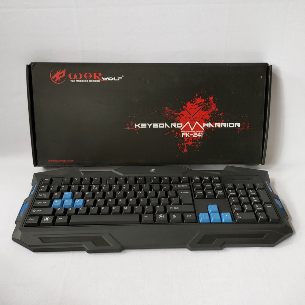 KEYBOARD GAMING WARWOLF FK-241