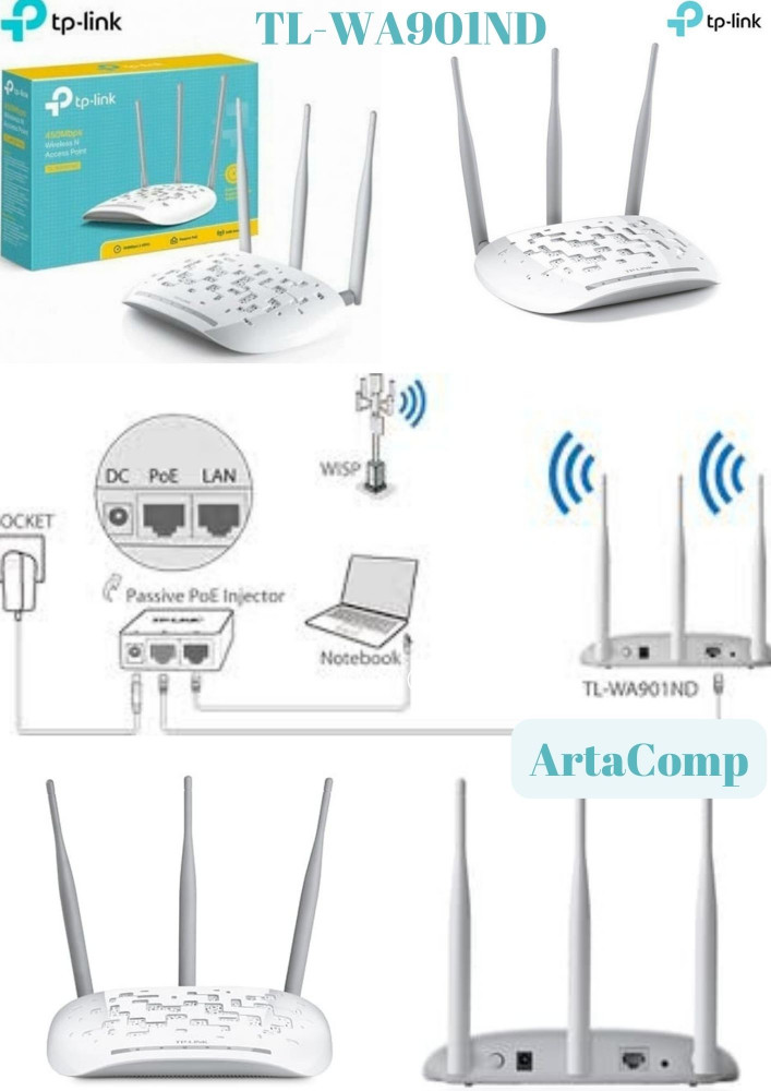 TP LINK TL-WA901ND Wireless N Acces point