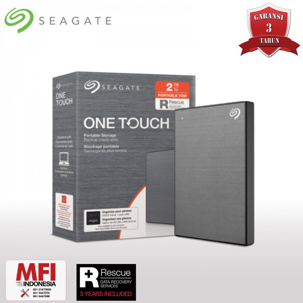 Hardisk External Seagate One Touch 2 TB