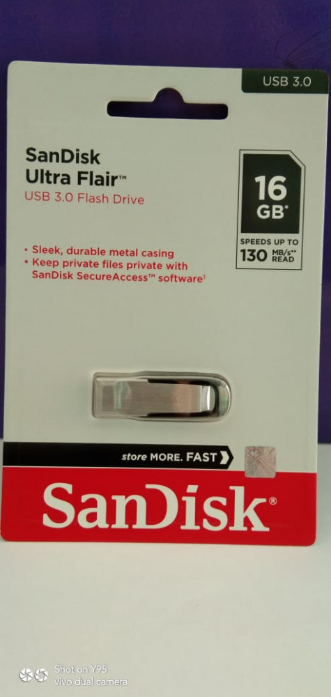 FLASHDISK SANDISK 16GB FLAIR USB 3.0