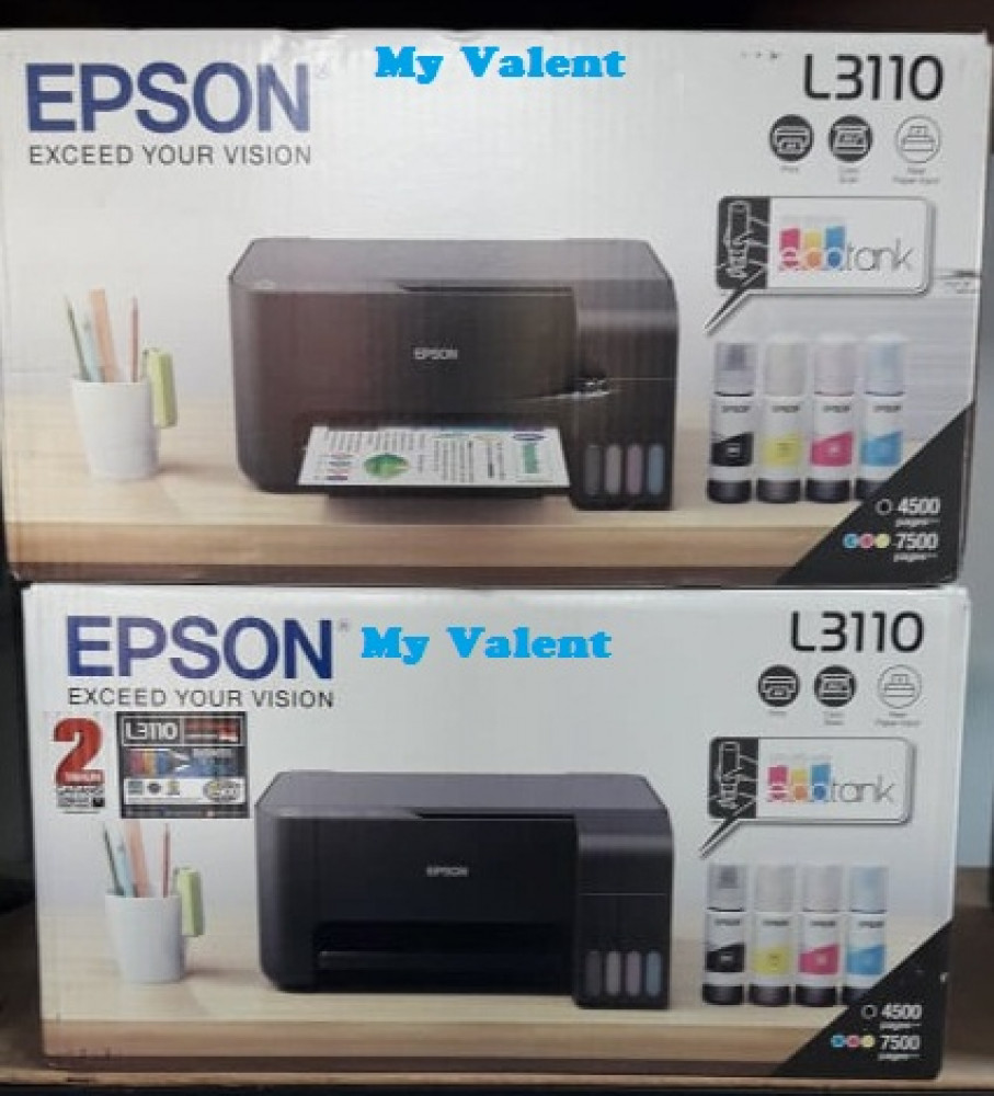 Printer Epson L3110 All in One Print-Scan-Copy