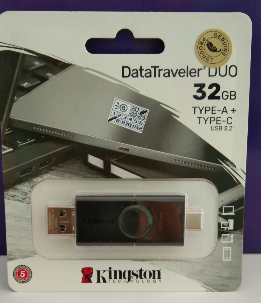 UFD KINGSTON 32GB DTDUO USB A/C