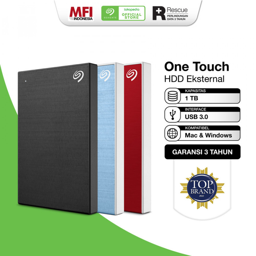 Hardisk External Seagate One Touch 1 TB