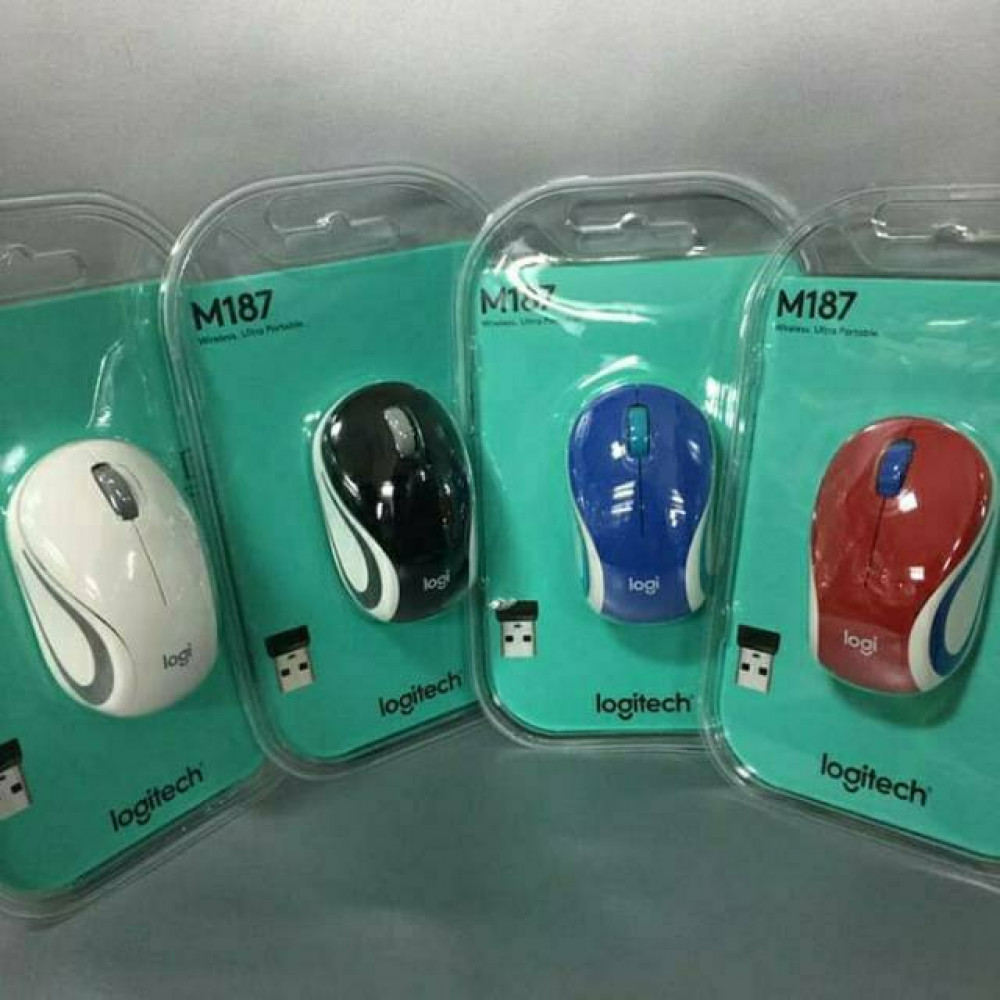 MOUSE WIRELESS LOGITECH M187