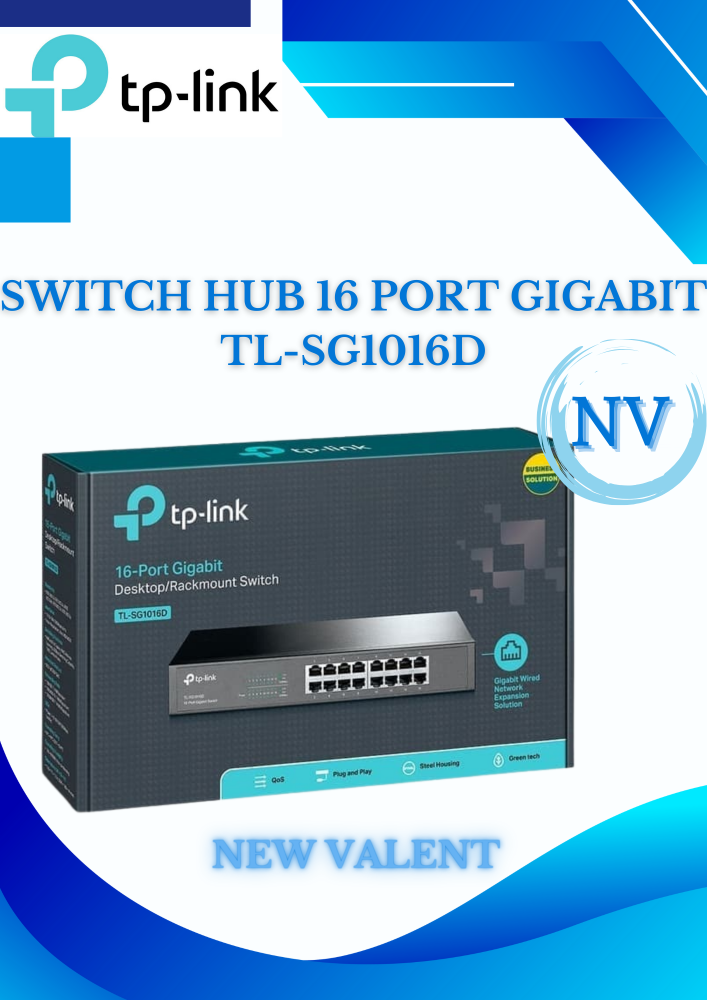 SWITCH HUB 16 PORT TP LINK GIGABIT