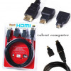 Kabel HDMI 3in1