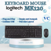 Keyboard Mouse  USB Logitech MK120